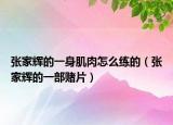 張家輝的一身肌肉怎么練的（張家輝的一部賭片）