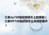 三星dp728指紋鎖鎖不上的原因（三星DP728指紋鎖怎么關(guān)閉警報(bào)聲）