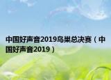 中國(guó)好聲音2019鳥巢總決賽（中國(guó)好聲音2019）
