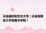 長(zhǎng)春最好的藝術(shù)大學(xué)（長(zhǎng)春有哪些大學(xué)有美術(shù)學(xué)院）