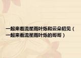 一起來看流星雨葉爍和云朵初見（一起來看流星雨葉爍的哥哥）