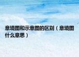 意境圖和示意圖的區(qū)別（意境圖什么意思）