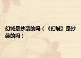 幻城是抄襲的嗎（《幻城》是抄襲的嗎）