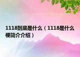 1118到底是什么（1118是什么梗簡(jiǎn)介介紹）