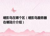 暗影島在哪個區(qū)（暗影島服務(wù)器在哪簡介介紹）