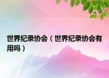 世界紀(jì)錄協(xié)會（世界紀(jì)錄協(xié)會有用嗎）