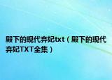 殿下的現(xiàn)代棄妃txt（殿下的現(xiàn)代棄妃TXT全集）
