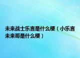 未來戰(zhàn)士樂言是什么梗（小樂言未來哥是什么梗）
