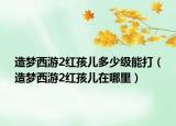 造夢西游2紅孩兒多少級能打（造夢西游2紅孩兒在哪里）