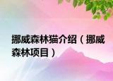 挪威森林貓介紹（挪威森林項(xiàng)目）