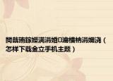 閲戠珛鎵嬫満涓婚瀹樻柟涓嬭澆（怎樣下載金立手機主題）