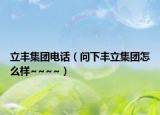 立豐集團(tuán)電話（問下豐立集團(tuán)怎么樣~~~~）