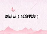 劉詩(shī)詩(shī)（臺(tái)灣男友）