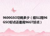 9600GSO功耗多少（組SLI用96GSO好點(diǎn)還是用96GT好點(diǎn)）