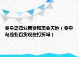 秦皇島茂業(yè)百貨和茂業(yè)天地（秦皇島茂業(yè)百貨現(xiàn)在打折嗎）