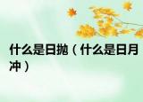 什么是日拋（什么是日月沖）