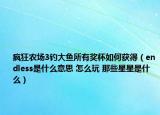 瘋狂農(nóng)場(chǎng)3釣大魚所有獎(jiǎng)杯如何獲得（endless是什么意思 怎么玩 那些星星是什么）
