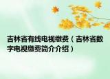 吉林省有線電視繳費（吉林省數(shù)字電視繳費簡介介紹）