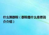 什么算群毆（群毆是什么意思簡(jiǎn)介介紹）