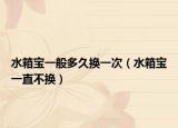 水箱寶一般多久換一次（水箱寶一直不換）