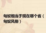 匈奴相當(dāng)于現(xiàn)在哪個(gè)?。ㄐ倥L(fēng)俗）