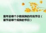 苗年是哪個少數(shù)民族的傳統(tǒng)節(jié)日（苗節(jié)是哪個民族的節(jié)日）