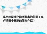 高盧雞是哪個歐洲國家的象征（高盧雞哪個國家的簡介介紹）