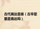 古代高達是誰（古辛是里是高達嗎）