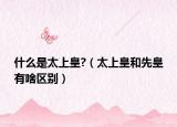 什么是太上皇?（太上皇和先皇有啥區(qū)別）