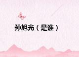 孫旭光（是誰(shuí)）