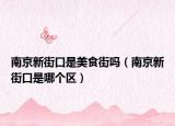 南京新街口是美食街嗎（南京新街口是哪個(gè)區(qū)）