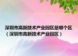 深圳市高新技術(shù)產(chǎn)業(yè)園區(qū)是哪個區(qū)（深圳市高新技術(shù)產(chǎn)業(yè)園區(qū)）