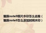 魅族note9照片水印怎么去除（魅族note9怎么添加時間水?。? /></span></a>
                        <h2><a href=