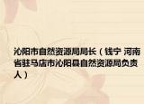 沁陽(yáng)市自然資源局局長(zhǎng)（錢寧 河南省駐馬店市沁陽(yáng)縣自然資源局負(fù)責(zé)人）