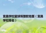 宜昌學(xué)?；@球場塑膠地面（宜昌學(xué)校排名）