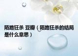 陌路狂殺 豆瓣（陌路狂殺的結局是什么意思）