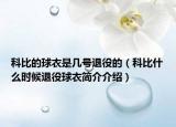 科比的球衣是幾號(hào)退役的（科比什么時(shí)候退役球衣簡(jiǎn)介介紹）