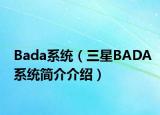 Bada系統(tǒng)（三星BADA系統(tǒng)簡介介紹）