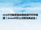 vivoX50鎬庝箞鍒囨崲緇忓吀妗岄潰（vivox80怎么切換經典桌面）