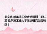 劉文宗 哈爾濱工業(yè)大學深圳（劉紅軍 哈爾濱工業(yè)大學深圳研究生院教授）