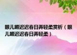 眼兒媚遲遲春日弄輕柔賞析（眼兒媚遲遲春日弄輕柔）