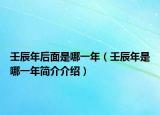 壬辰年后面是哪一年（壬辰年是哪一年簡介介紹）