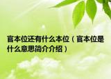 官本位還有什么本位（官本位是什么意思簡介介紹）