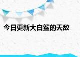 今日更新大白鯊的天敵