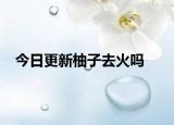 今日更新柚子去火嗎