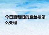 今日更新舊的蠶絲被怎么處理
