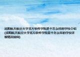 沈陽航天航空大學(xué)北方軟件學(xué)院是個(gè)怎么樣的學(xué)校介紹(沈陽航天航空大學(xué)北方軟件學(xué)院是個(gè)怎么樣的學(xué)校詳細(xì)情況如何)