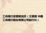 工商銀行安麗艷簡(jiǎn)歷（王麗麗 中國(guó)工商銀行股份有限公司副行長(zhǎng)）