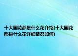十大國花都是什么花介紹(十大國花都是什么花詳細情況如何)