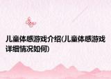 兒童體感游戲介紹(兒童體感游戲詳細(xì)情況如何)